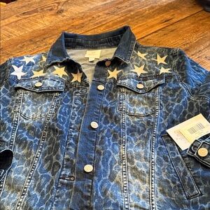 LuLaRoe Blue Denim Jacket 2x. New stretch